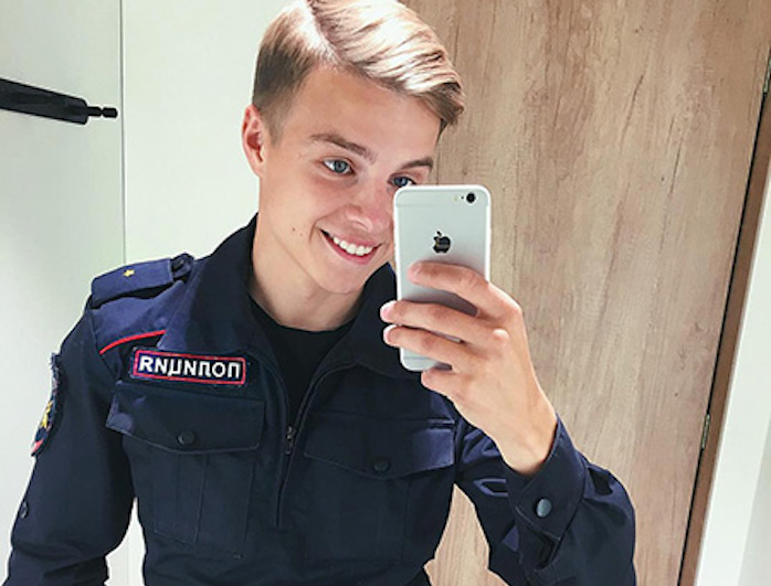 Питерский полицейский с кукольной внешностью стал звездой Instagram