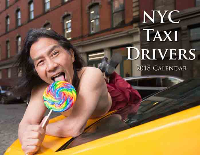 Вышел календарь с самыми сексуальными водителями такси